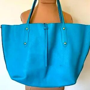 ANNABEL INGALL Large Blue Isabella Tote Bag 🦋🩵